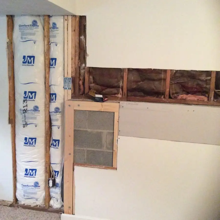 Wall insulation replacement during Structural Drying in Altoona